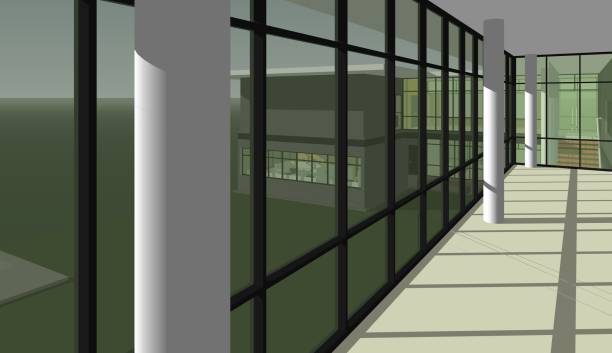 istock 3D illustration of building project 1427398210