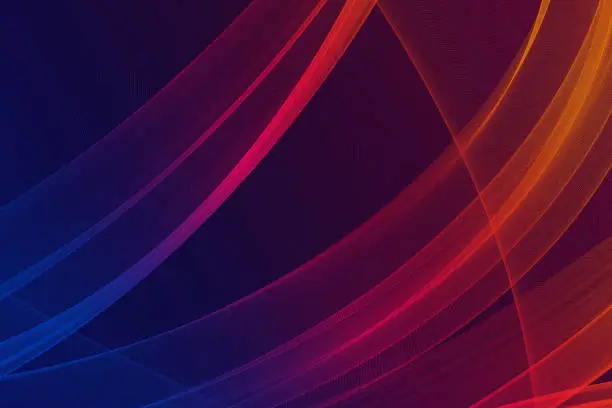 Photo of Abstract neon colored background
