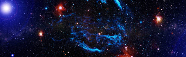 istock Mystical beautiful space. Unforgettable diverse space background , Spiral galaxy in deep space. Elements of this image furnished by NASA. 1427442251