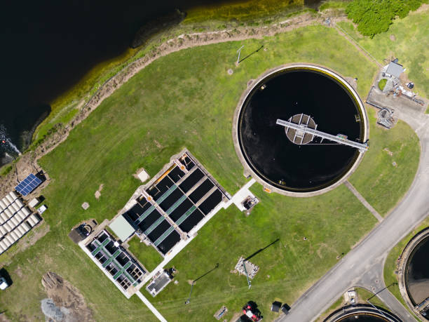 istock Wastewater treatment plant 1427453842