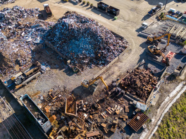 istock Metal recycling plant 1427455715