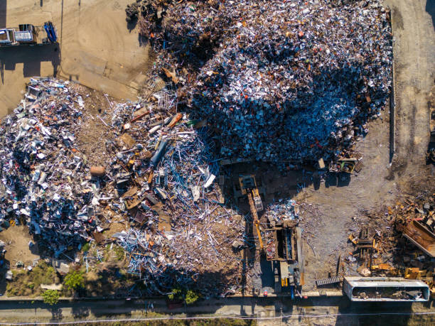 istock Metal recycling plant 1427455728