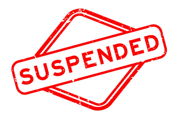 if you’re wondering about the, grunge red suspended word rubber seal stamp on white background