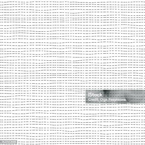 Dashed Texture Dashed Line Abstract Seamless Pattern Repeated Wavy Stripes Texture ...