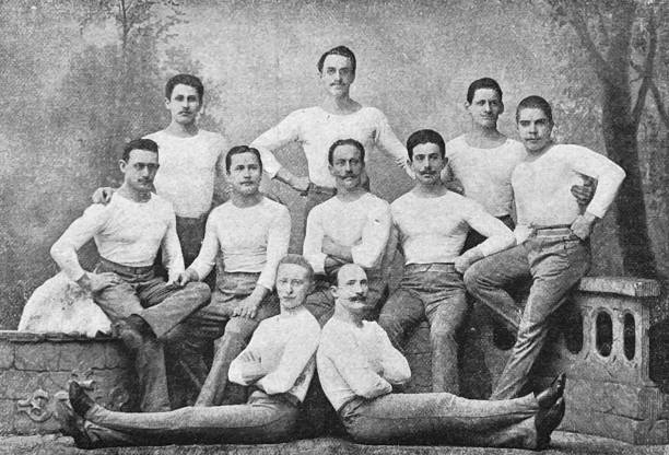istock Olympic team of German gymnasts 1427474640