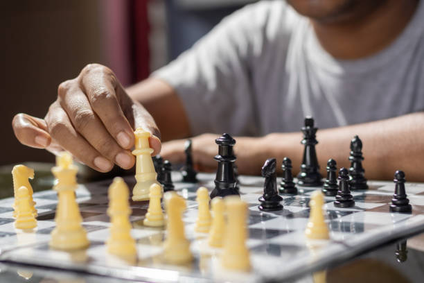 istock Strategic move of chess 1427475201