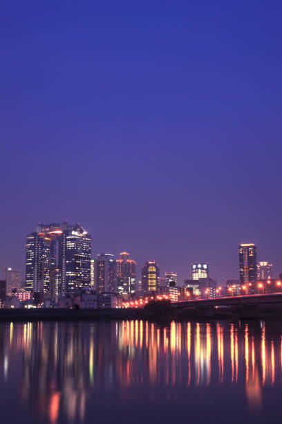 istock Night view of Kita Ward, Osaka 1427476926