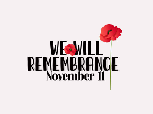 istock Remembrance day, Red poppies, Lest we forget, 11 November 1427477191