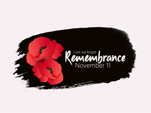 istock Remembrance day, Red poppies, Lest we forget, 11 November 1427477210