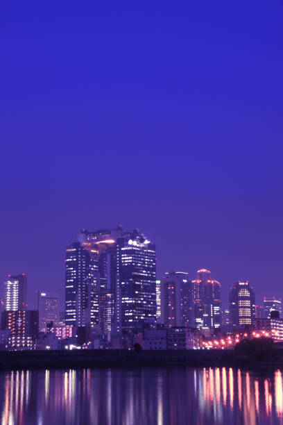 istock Night view of Kita Ward, Osaka 1427477292