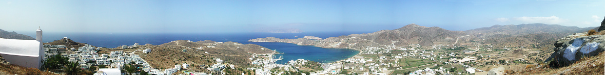 Ios Island Landscape - Aegean sea - Cyclades - Greece