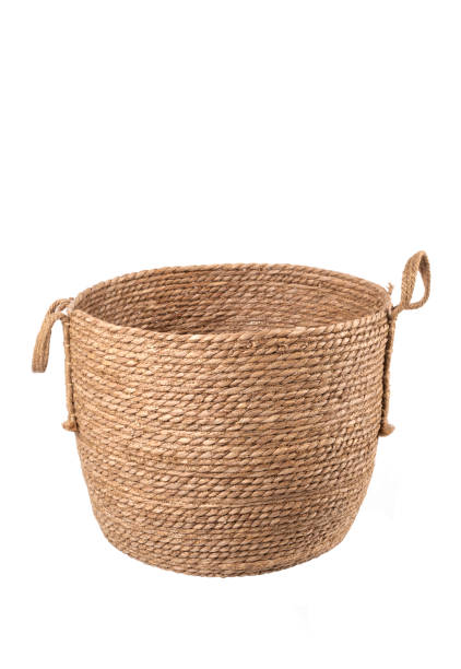 istock vintage weave wicker basket with handles isolated on white background 1427510982