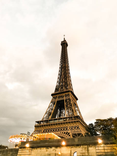 istock Eiffel Tower surrounded with autumn trees stock photo 1427519989