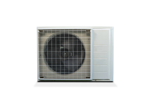 istock Air conditioner isolated on white background. 1427561382