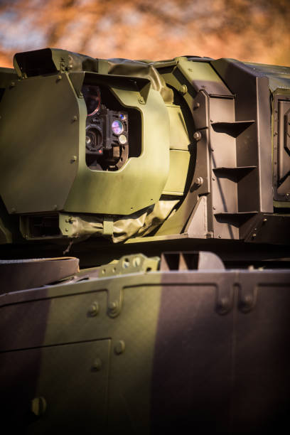 istock Military optic sensors on a vehicle 1427569368