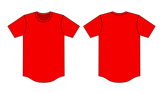 Free Download Of 赤と白の T シャツ Vector Graphic Free Download Of 赤と白の T シャツ Vector Graphic