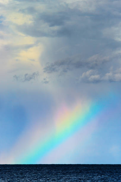 istock Rainbow over the Baltic sea. 1427585559