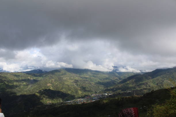istock looks beautiful bacgraund nature mountains and river valleys Tolikara district 1427591435