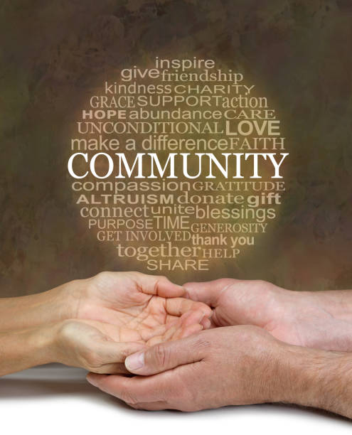 istock Caring in the Community word cloud concept 1427593559