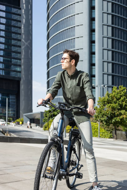 istock businessman rides e-bike 1427594696