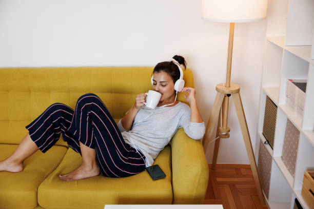 istock Lazy afternoon with music 1427596055