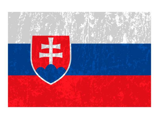 Slovakia flag, official colors and proportion. Vector illustration. Slovakia flag, official colors and proportion. Vector illustration. медовуха манго stock illustrations