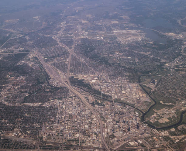 istock Downtown Fort Worth from an airplane 1427600070