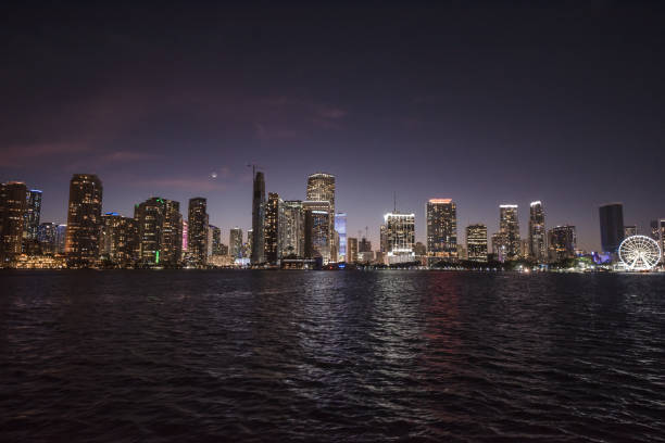 istock Downtown Miami skyline at night 1427607515