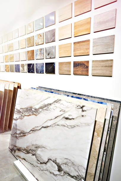 istock Porcelain stoneware tiles in shop 1427627703