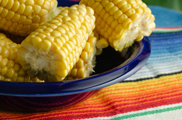 istock Pieces of corn cob. Corncob cut in pieces. 1427641681