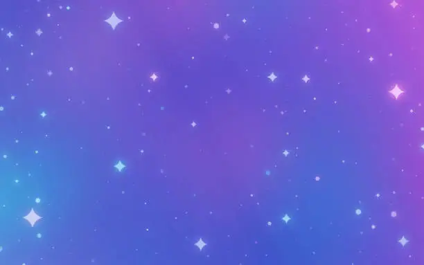 Vector illustration of Outer Space Abstract Gradient Glow Background