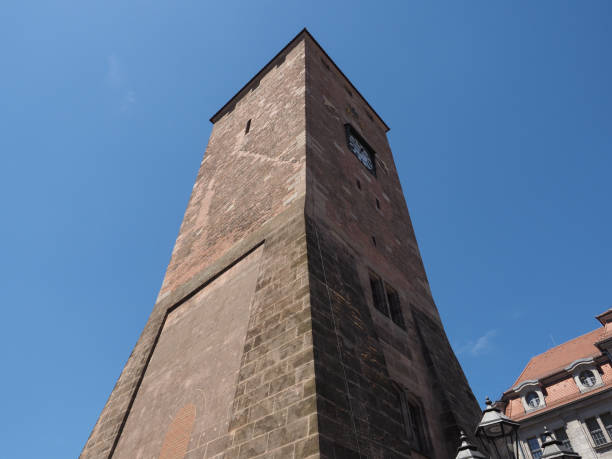 istock Weisser Turm white tower in Nuernberg 1427658209
