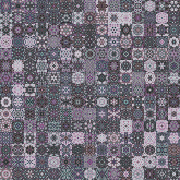 Abstract multiple pattern collection, set.