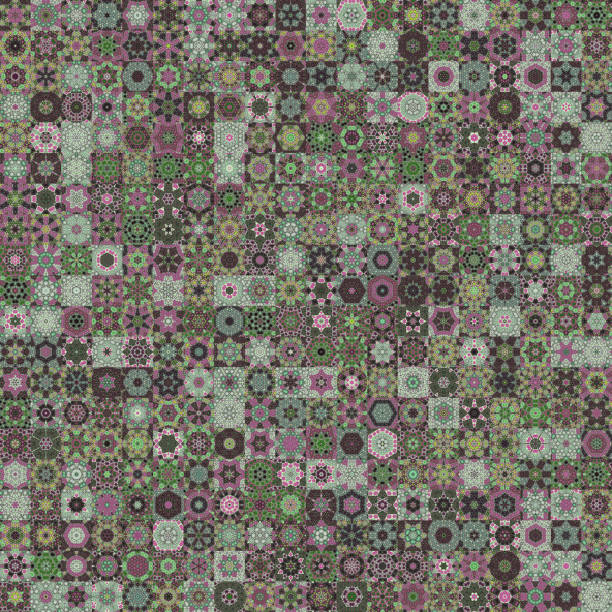 Abstract multiple pattern collection, set.