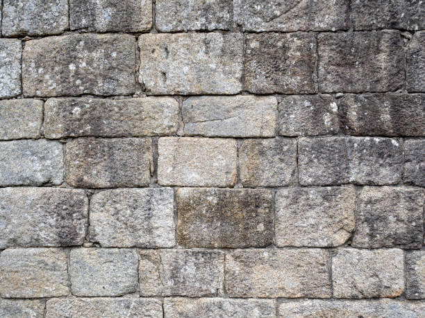 istock Wall texture with stonework of gray color. Concept background, texture, architecture. 1427666863