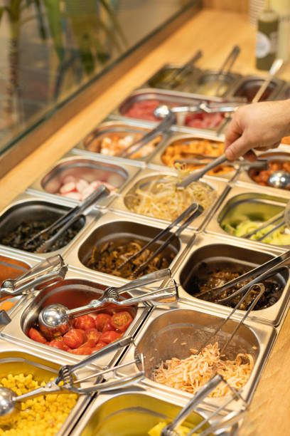 istock Fast food buddha bowl ingredients 1427668219