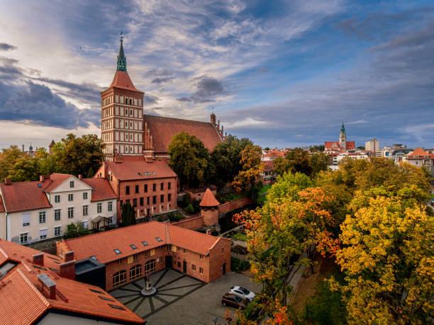 The cathedral in Olsztyn