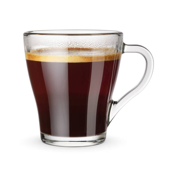 istock Coffee americano isolated on a white background. 1427674841