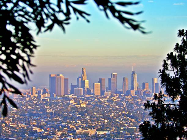 istock Panoramic view of downtown Los Angeles 1427690436