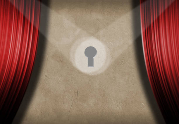 istock Spotted keyhole on the stage 1427694960