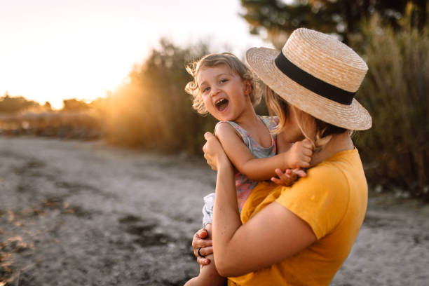 istock Morning walk on the beach. 1427707701