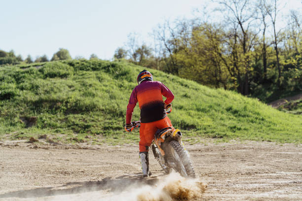 istock Adrenaline, Motocross rider in action. 1427711503