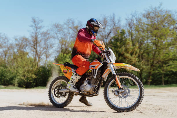 istock Adrenaline, Motocross rider in action. 1427711532