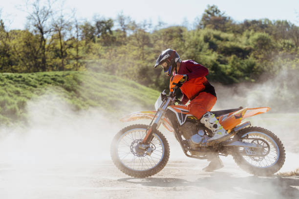 istock Adrenaline, Motocross rider in action. 1427711535