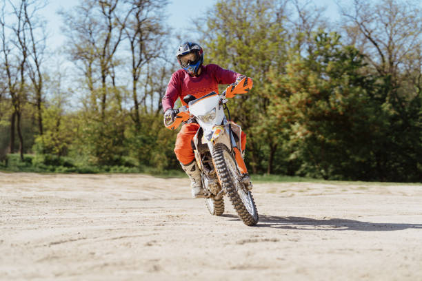 istock Adrenaline, Motocross rider in action. 1427711542