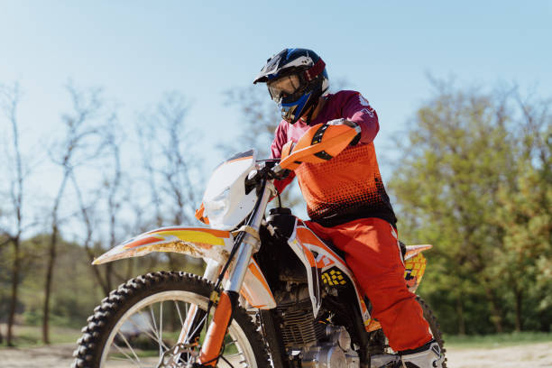 istock Adrenaline, Motocross rider in action. 1427711543