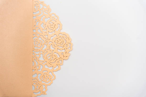 Elegant wedding stationery set. Templates for wedding invitations, congratulations, postcard. Flat lay, top view, copy space. High quality photo