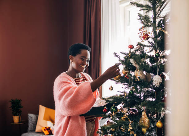 istock Woman Reading A Book On A Christmas Day 1427720045