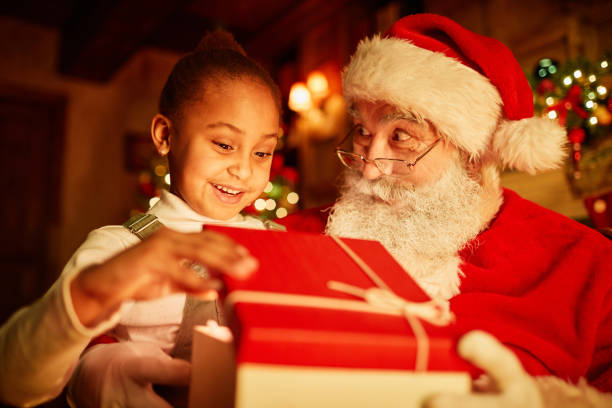 istock Christmas Present For Little Girl 1427748592