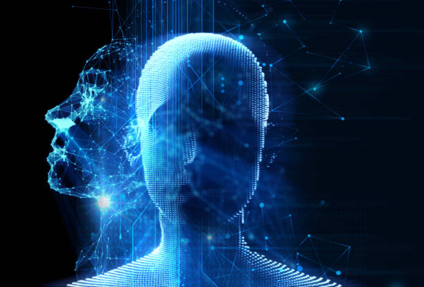 istock double exposure image of virtual human 3dillustration 1427761448